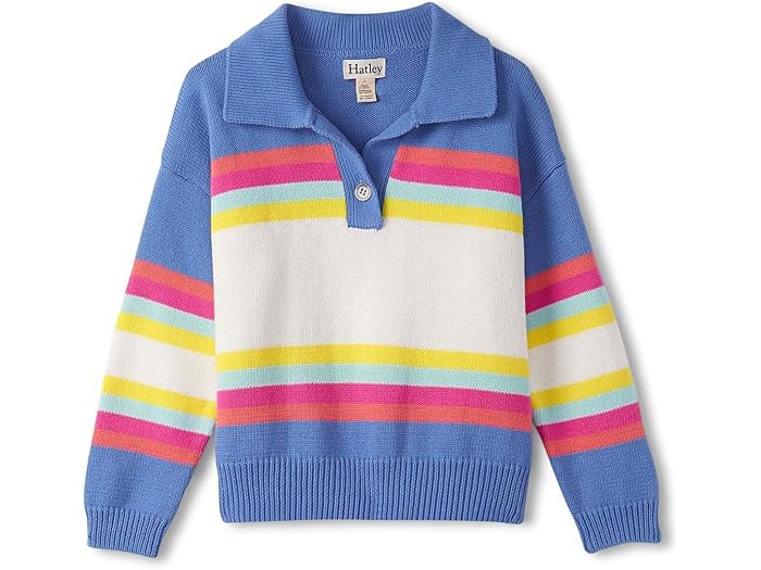 (取寄) ハットレイ キッズ ガールズ セーター (トドラー/リトル キッド/ビッグ キッド) Hatley Kids girls Sweater (Toddler/Little Kid/Big Kid) Blue 1(4)