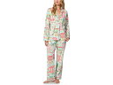 (取寄) ベッドヘッドパジャマズ レディース ロング スリーブ クラシック ストレッチ ジャージ Pj セット Bedhead PJs women Long S...