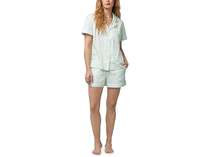 (取寄) ベッドヘッドパジャマズ レディース ショート スリーブ ショーティー セット Bedhead PJs women..