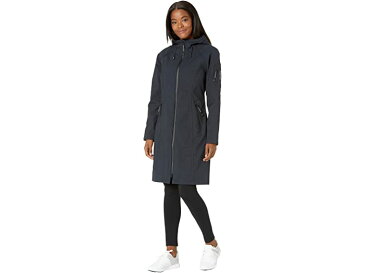 (取寄) イルセ ヤコブセン レディース ソフト シェル 3/4 ロング ファンクショナル レイン コート Ilse Jacobsen women Soft Shell 3/4 Long Functional Rain Coat Dark Indigo