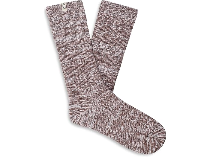 (取寄) アグ レディース リブ ニット スロウチ クルー ソックス UGG women Rib Knit Slouchy Crew Socks Allspice