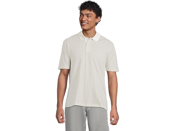 (取寄) アルマーニエクスチェンジ メンズ ミクロ オールオーバー プリンテッド ピケ ポロ Armani Excha..