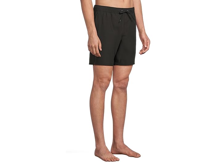 (取寄) オニール メンズ レノックス ハモサ ソリッド ボレー 17 ボードショーツ O'Neill men Lennox Hermosa Solid Volley 17 Boardshorts Black