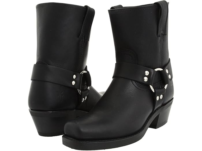 (取寄) フライ レディース ハーネス 8R w Frye women Harness 8R W Black Leather
