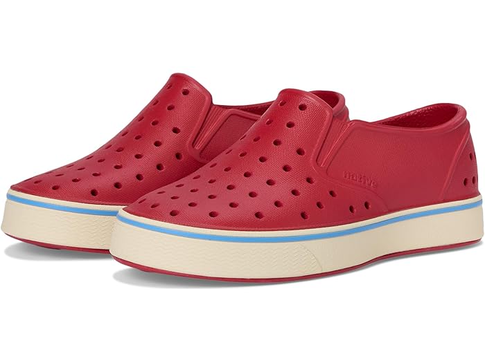 (取寄) ネイティブシューズ キッズ キッズ マイルズ スリッポン スニーカー (リトル キッド/ビッグ キッド) Native Shoes Kids kids Miles Slip-On Sneakers (Little Kid/Big Kid) Ruby Red/Bone White