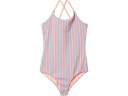 (取寄) ビーチライオット ガールズ リトル ジュリア ワンピース (リトル キッド/ビッグ キッド) Beach Riot girls Little Julia One-Piece (Little Kid/Big Kid) Petal Sripes