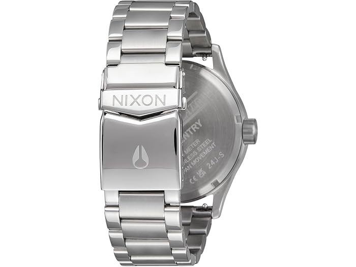(取寄) ニクソン メンズ セントリー ステインレス スティール Nixon men Sentry Stainless Steel Silver/Coral