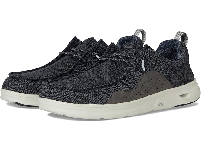 (取寄) ヘイ デュード メンズ ウォーリー メッシュ Hey Dude men Wally Hey2O Mesh Black/Monument Grey