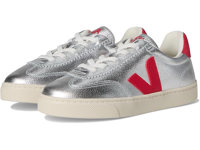 (取寄) ヴェジャ キッズ キッズ スモール ボレー (リトル キッド/ビッグ キッド) VEJA Kids kids Small Volley (Little Kid/Big Kid) Silver Pekin