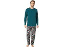 (取寄) トミーバハマ メンズ ロング スリーブ パジャマ セット Tommy Bahama men Long Sleeve Pajama Set Drinks