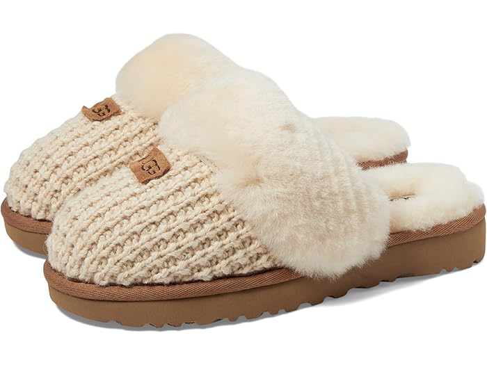 (取寄) アグ レディース コージー ニット スリッパ UGG women Cozy Knit Slipper New Cream