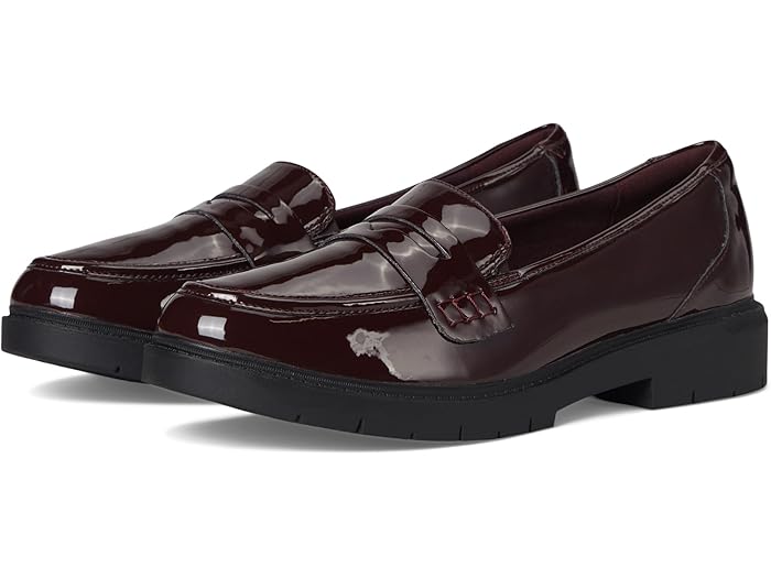 (取寄) クラークス レディース ウェストリン アイラ Clarks women Westlynn Ayla Burgundy Patent