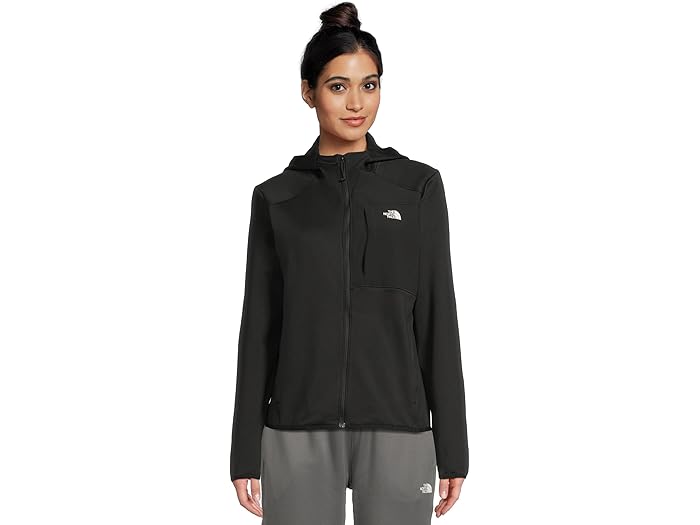 (取寄) ノースフェイス レディース TNF パフォーマンス フリース フル ジップ ブーディ The North Face women TNF Performance Fleece Full Zip Hoodie TNF Black