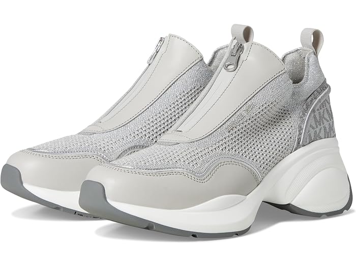 (取寄) マイケルコース レディース ズマ スリッポン トレーナー MICHAEL Michael Kors women Zuma Slip-on Trainer Silver