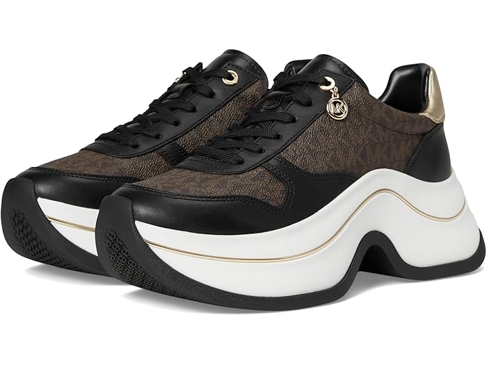 (取寄) マイケルコース レディース アーラ トレーナー MICHAEL Michael Kors women Arla Trainer Brown