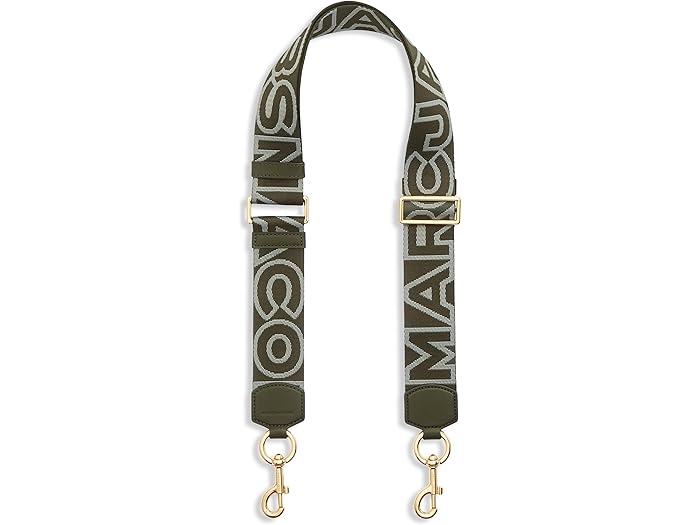 (取寄) マークジェイコブス レディース ザ アウトライン ロゴ ウェビング ストラップ Marc Jacobs women The Outline Logo Webbing Strap Forest