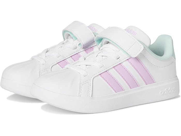 (取寄) アディダス キッズ キッズ エラスティック レース シューズ (リトル キッド) adidas Kids kids ..