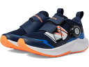 (取寄) ニューバランス キッズ ボーイズ ダイナソフト リビール V4 ボア (リトル キッド) New Balance Kids boys Dynasoft Reveal v4 BOA (Little Kid) NB Navy/Hot Mango