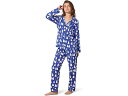 (取寄) ベッドヘッドパジャマズ レディース ロング スリーブ クラシック ストレッチ ジャージ Pj セット Bedhead PJs women Long S...