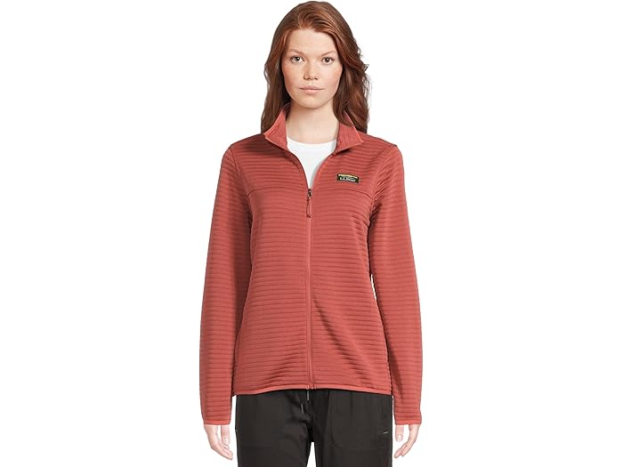 Rakuten - (取寄) エルエルビーン レディース エアライト フル ジップ ジャケット L.L.Bean women Airlight Full Zip Jacket Light Mahogany Heather