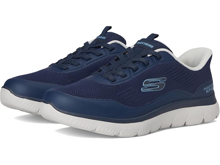 (取寄) スケッチャーズ メンズ サミッツ ハンズ フリー スリップ-イン SKECHERS men Summits Leyter Hands Free Slip-in Navy/Blue