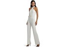 (取寄) ローレン ラルフローレン レディース ベルテッド ジャージ ホルター ワイド-レッグ ジャンプスーツ Lauren Ralph Lauren wome...