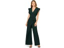 (取寄) アドリアナ パぺル レディース クレープ オーバーレイ ジャンプスーツ Adrianna Papell women Crepe Overlay Jum...