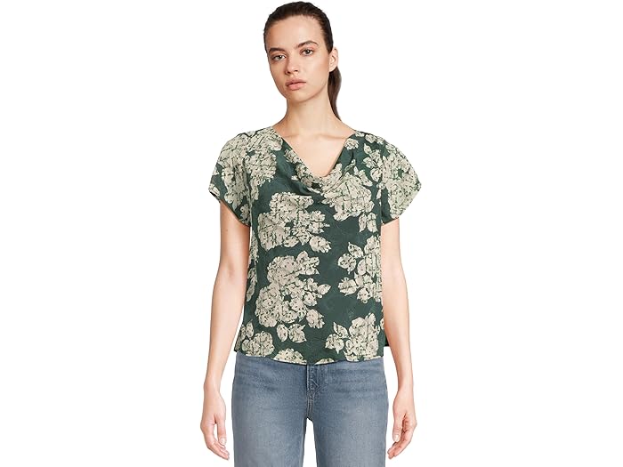 (取寄) ヴィンスカムート レディース キャップ スリーブ カウル フロント ブラウザ Vince Camuto women..