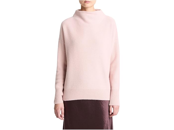 (取寄) ヴィンス レディース ボイルド ファンネル ネック プルオーバー Vince women Boiled Funnel Nec..