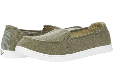 (取寄) ロキシー レディース ミノー VII スリップ-オン Roxy women Minnow VII Slip-On Shoe Olive Night