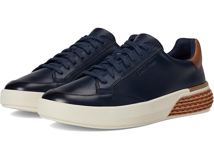 楽天ジェットラグ楽天市場店（取寄） コールハーン メンズ グランドプロ スニーカー Cole Haan men Grandpro Halfcourt Skyweave Sneakers Navy Blazer/British Tan/Ivory
