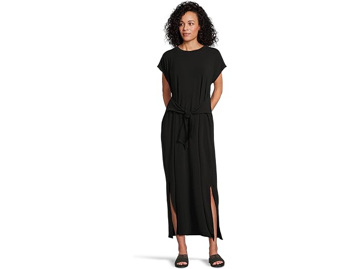 (取寄) アイリーン フィッシャー レディース クルー ネック マキシ ドレス Eileen Fisher women Crew N..