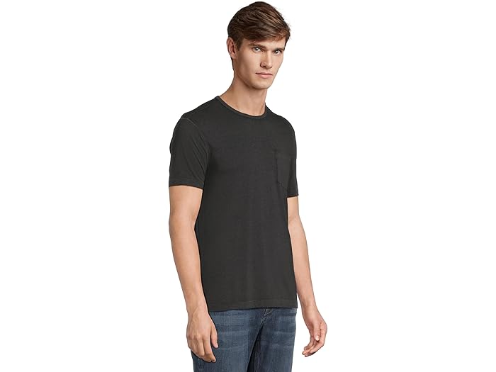 (取寄) ジョン バルベイトス メンズ ボンド バーンアウト T-シャツ John Varvatos men Bond Burnout T-Shirt K6047W25 Dp Charcoal