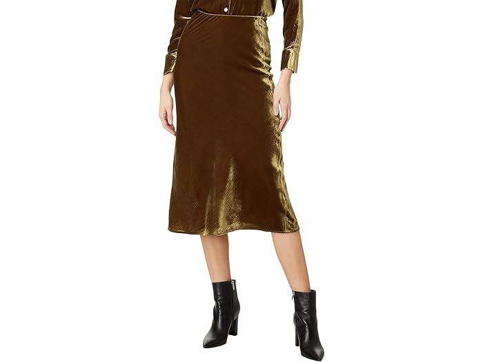 (取寄) ファリティ レディース ストレッチ シルク ベルネット イナ スカート Faherty women Stretch Silk Velvet Ina S...