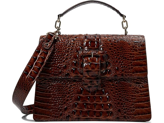 (取寄) ブラーミン レディース ハリー サッチェル Brahmin women Hallie Satchel Pecan