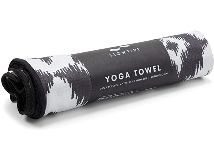(取寄) スロータイド エッシャー ヨガ タオル Slowtide Escher Yoga Towel Black