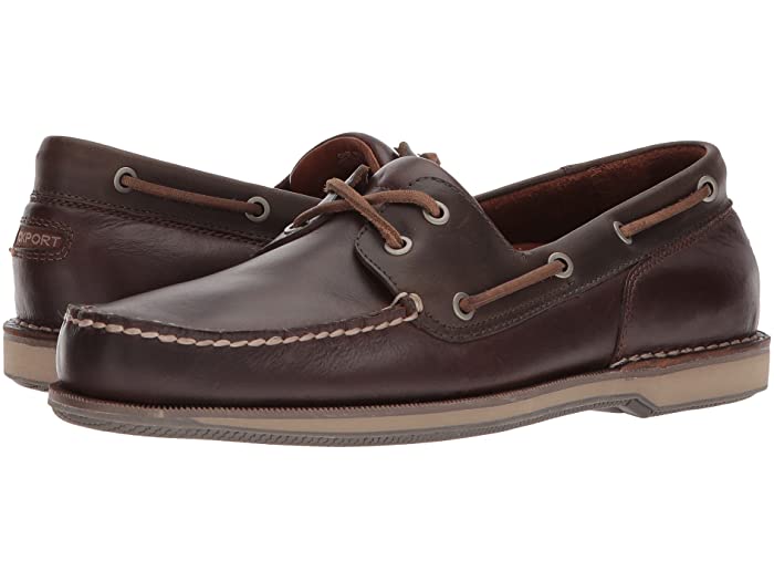 (取寄) ロックポート メンズ ポーツ オブ コール パース Rockport men Rockport Ports of Call Perth Beeswax/Dark Brown Leather