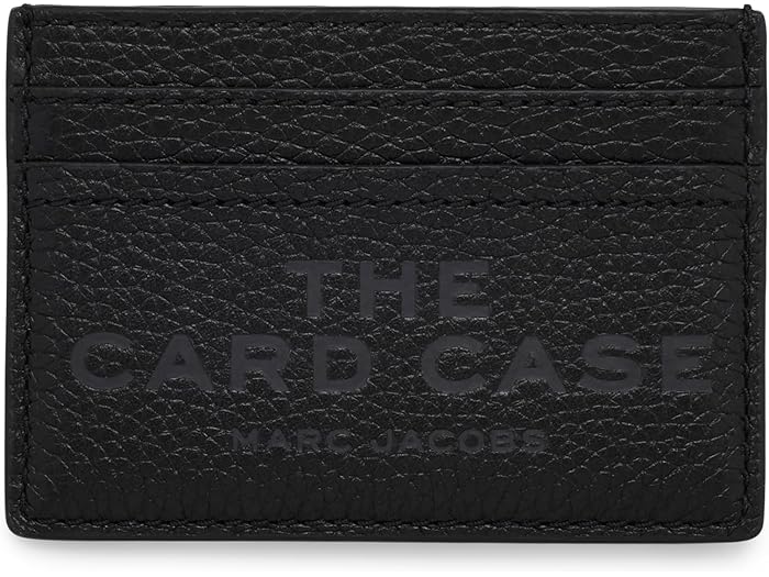 (取寄) マークジェイコブス レディース ザ レザー カード ケース Marc Jacobs women The Leather Card Case Black(4)
