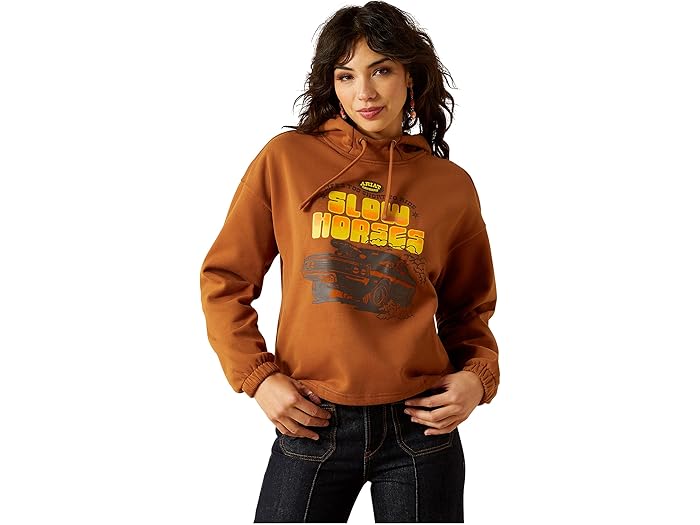 åȥ饰ŷԾŹ㤨( ꥢå ǥ å󥷥 ǥ  ۡ ֡ǥ Ariat women Essential Sendero Slow Horses Hoodie Glazed GingerפβǤʤ17,140ߤˤʤޤ