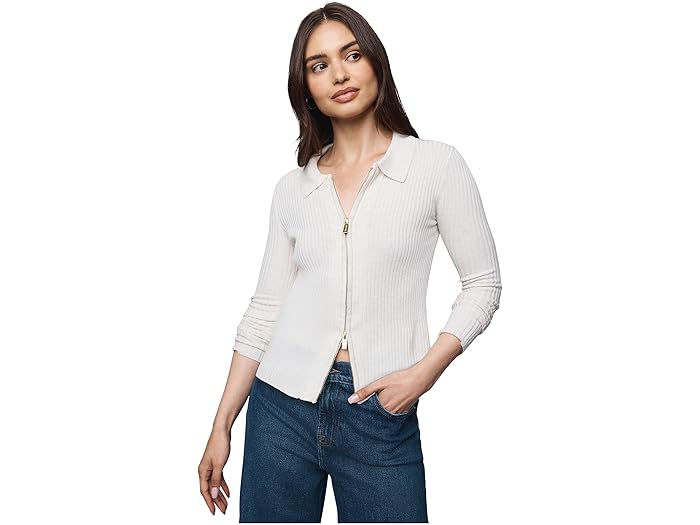 (取寄) スプレンディッド レディース ジョージー トゥー ジップ セーター Splendid women Georgie Two Zip Sweater Pale Oak Heather