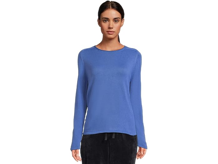 (取寄) アイリーン フィッシャー レディース クルー ネック セーター Eileen Fisher women Crew Neck Sweater Blue Star