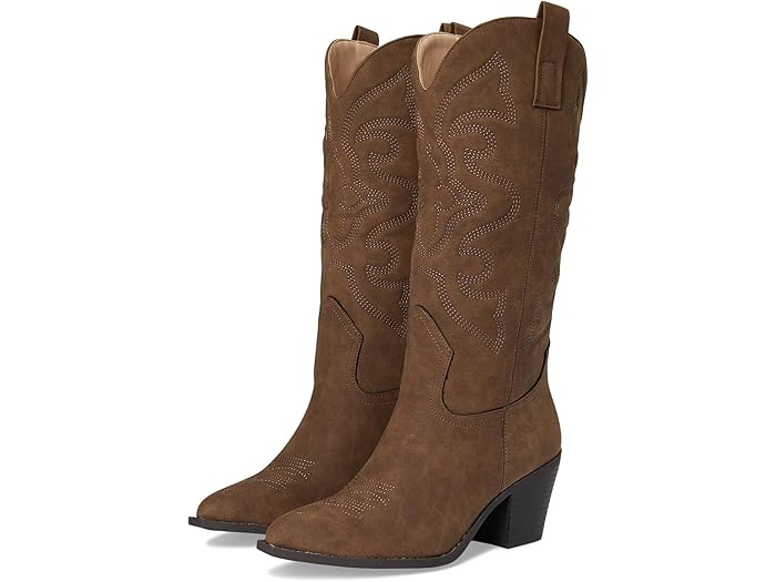 (取寄) ジュルネ コレクション レディース ヤントリー Journee Collection women Chantry Brown PU(4)