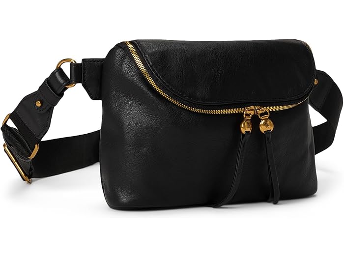 (取寄) ホーボー レディース ファーン ラージ ベルト バッグ HOBO women Fern Large Belt Bag Black