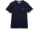 (取寄) ラコステ キッズ キッズ ショート スリーブ クルー ネック クラシック コットン T-シャツ (トドラー/リトル キッズ/ビッグ キッズ) Laco...