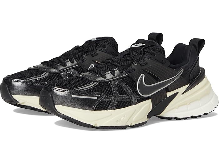 NIKE - (取寄) ナイキ レディース V2K ラン Nike women V2K Run Black/Black/Metallic Silver/Muslin