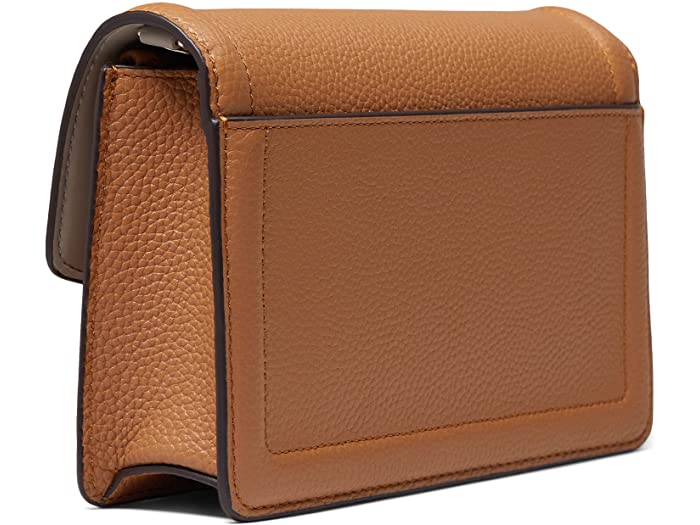 (取寄) ケイトスペード ノット ペブルド レザー フラップ クロスボディ Kate Spade New York Knott Pebbled Leather Flap Crossbody Bungalow