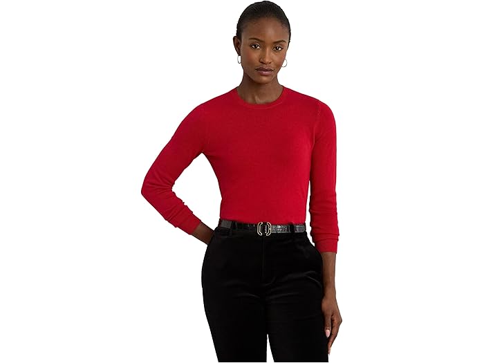 (取寄) ローレン ラルフローレン レディース ピティート コットンブレンド セーター Lauren Ralph Laur..