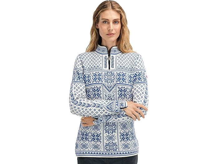 () 쥪֥Υ륦 ǥ ԡ  Dale of Norway women Peace Sweater Ultramarine/Of...