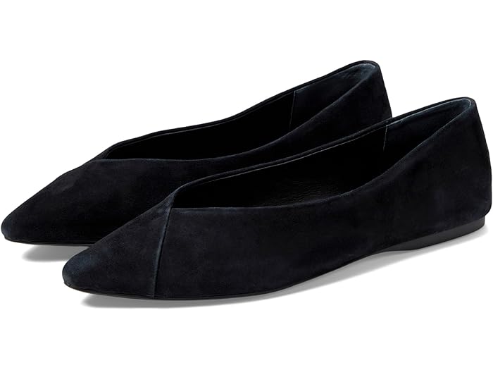 (取寄) バーディーズ レディース ゴールドフィンチ スエード フラッツ Birdies women Goldfinch Suede Flat Black
