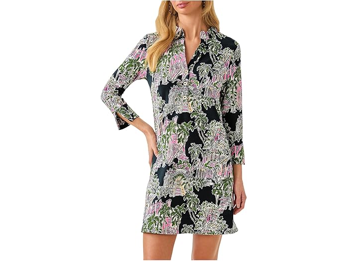 () ꡼ ԥåĥ ǥ ɥ쥹 Lilly Pulitzer women Knightley Dress Onyx Pb Annivers...